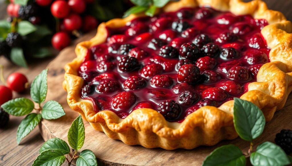 goumi berry pie