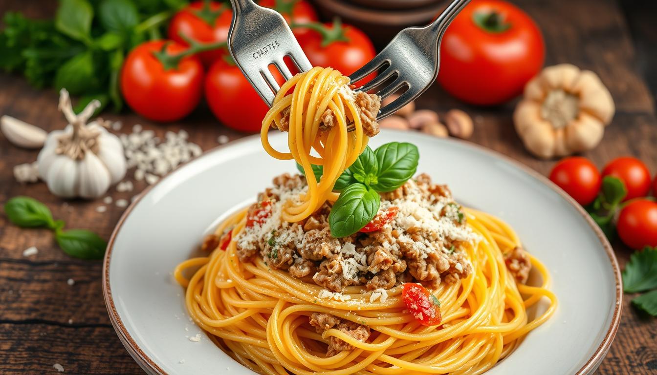 spaghetti recipe with ground turkey