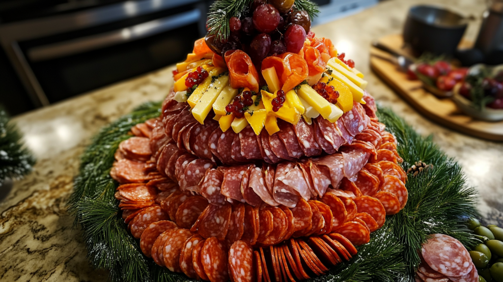 How Do You Make a Charcuterie Christmas Tree?